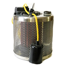 Load image into Gallery viewer, Site Drainer High Temperature Pump Stainless Steel SD 350HT 1/2Hp Non clogging Electric submersible dewatering pump and trash pump with External Tethered Automatic On Off Float