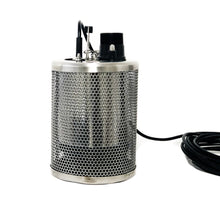 Load image into Gallery viewer, Site Drainer Stainless Steel SD 750 1Hp Non clogging Electric submersible dewatering pump and trash pump