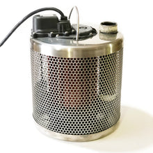 Load image into Gallery viewer, Site Drainer Stainless Steel SD 350V 1/2Hp Non clogging Electric submersible dewatering pump and trash pump with Integrated Internal Vertical Automatic On Off Float
