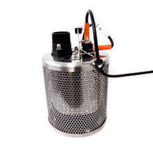 Load image into Gallery viewer, Site Drainer Stainless Steel SD 400T 1/2Hp Non clogging Electric submersible dewatering pump and trash pump with External Tethered Automatic On Off Float