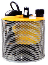 Load image into Gallery viewer, Site Drainer Pit Boss 102V 1Hp Non clogging Electric submersible dewatering pump and trash pump with Integrated Internal Vertical Automatic On Off Float