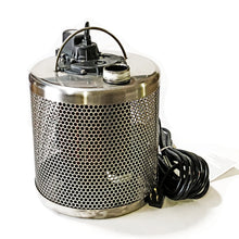 Load image into Gallery viewer, Site Drainer Stainless Steel SD 350V 1/2Hp Non clogging Electric submersible dewatering pump and trash pump with Integrated Internal Vertical Automatic On Off Float