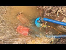 Load and play video in Gallery viewer, Site Drainer Stainless Steel SD 400V 1/2Hp Non clogging Electric submersible dewatering pump and trash pump with Integrated Internal Automatic On Off Float